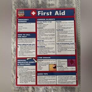 BarCharts Quick Study - First Aid